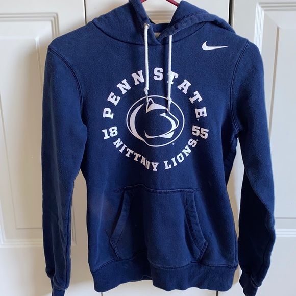 Nike Blue Penn State Hoodie - Picture 1 of 4